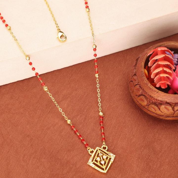 Fancy manglsutra 2123 Surat artificial jewellery online - wholesale export